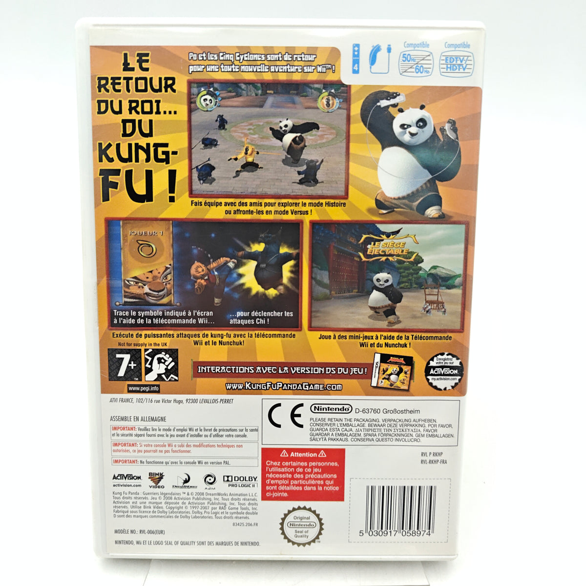 KUNG FU PANDA - NINTENDO WII