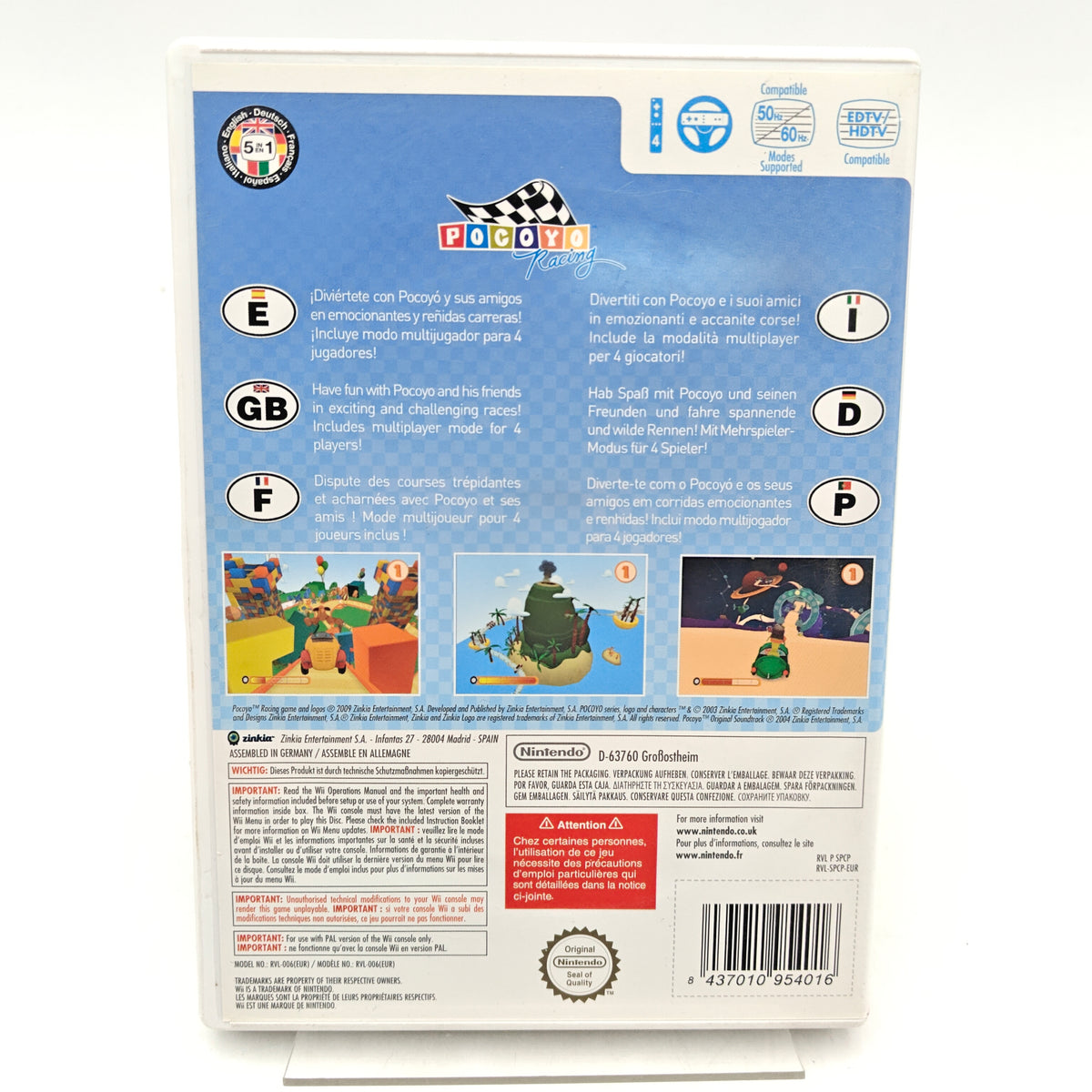 POCOYO RACING - NINTENDO WII