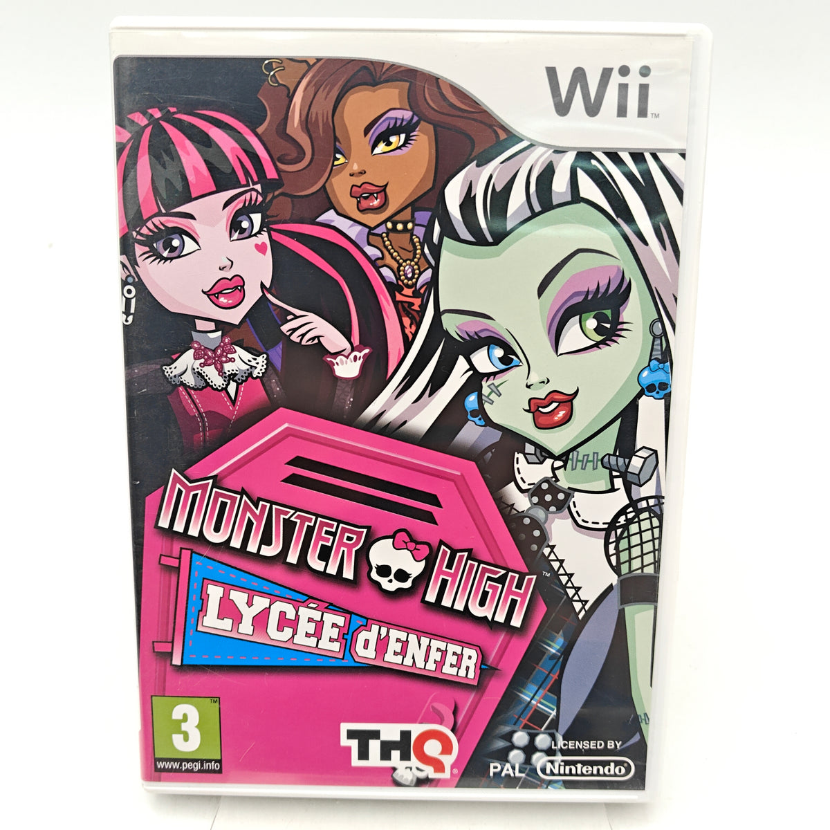 MONSTER HIGH : LYCÉE D'ENFER - NINTENDO WII