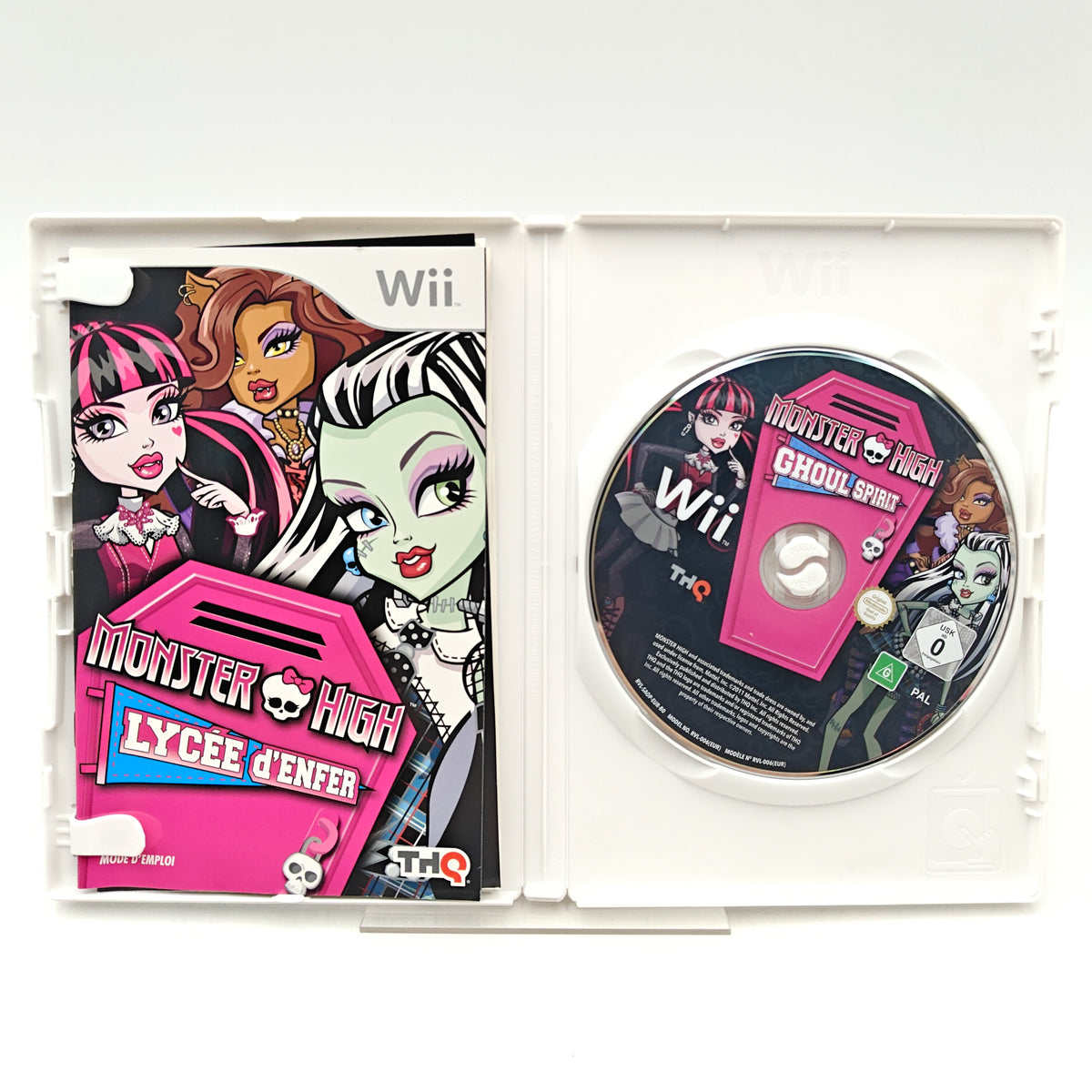 MONSTER HIGH : LYCÉE D'ENFER - NINTENDO WII
