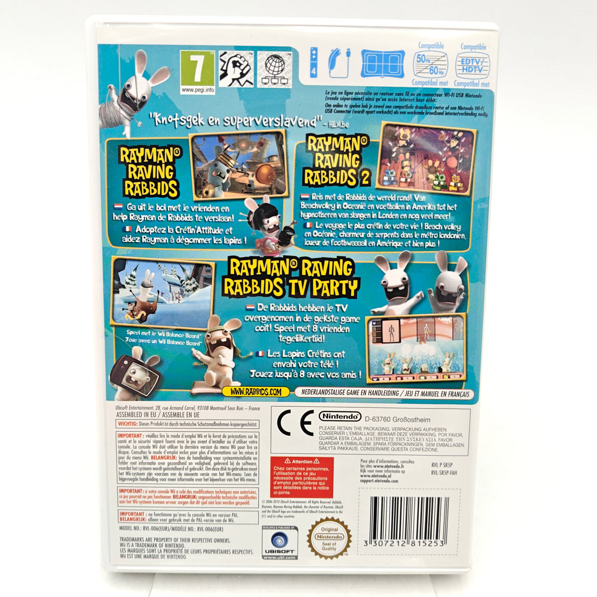 RAVING RABBIDS: PARTY COLLECTION - NINTENDO WII