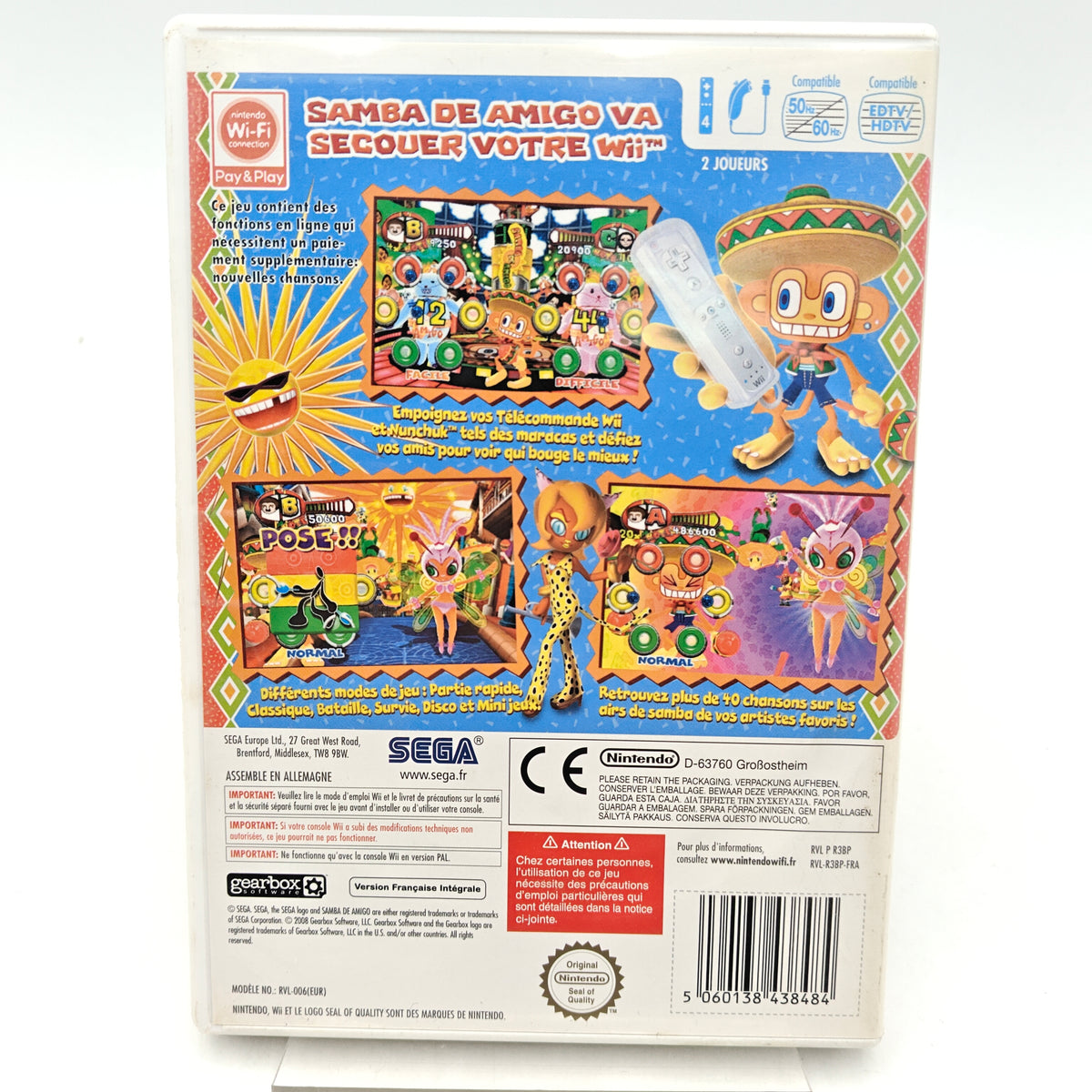 SAMBA DE AMIGO - NINTENDO WII