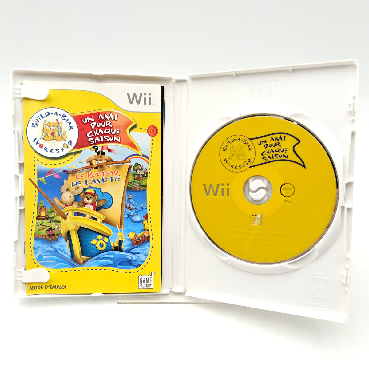 BUILD-A-BEAR WORKSHOP : UN AMI POUR CHAQUE SAISON - NINTENDO WII