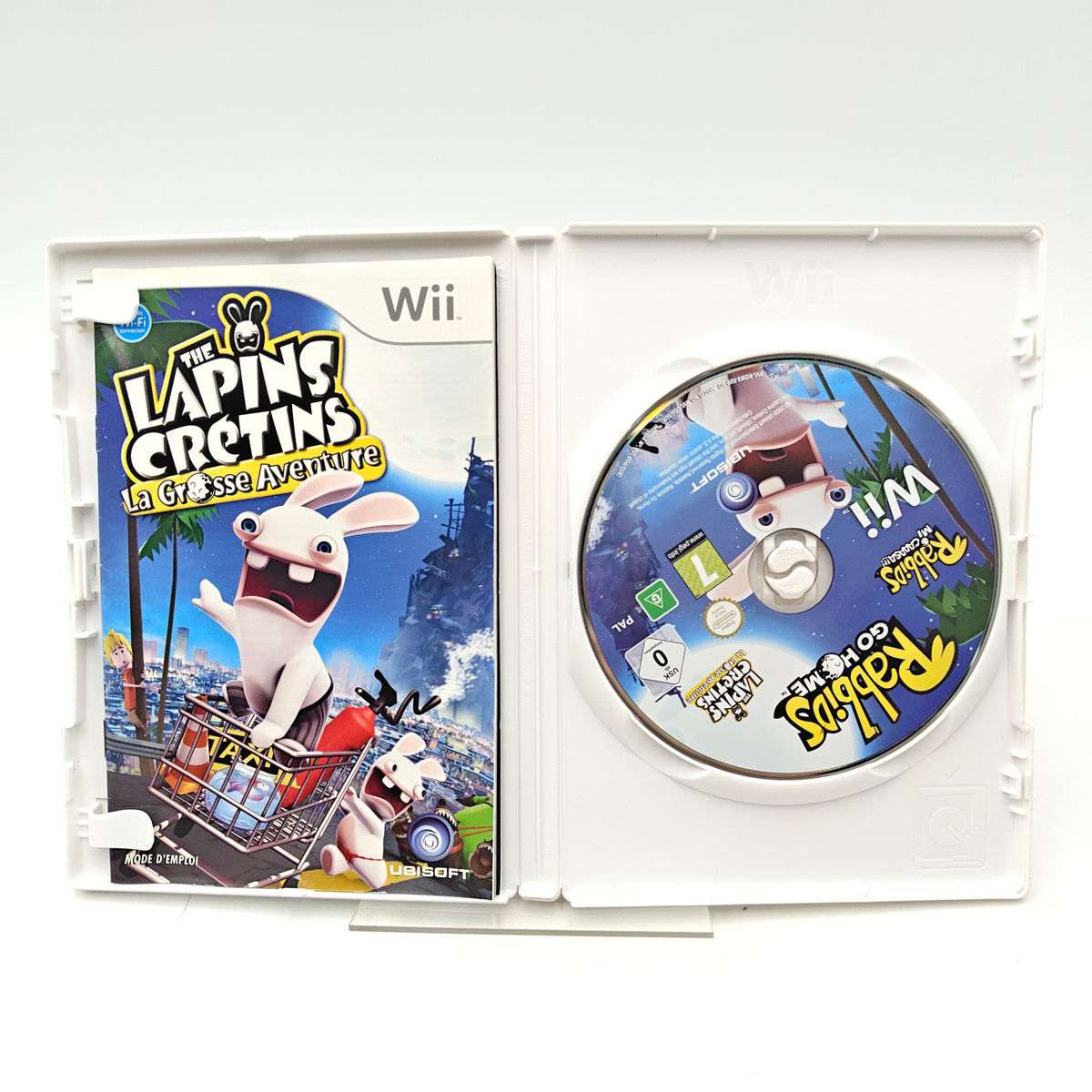 THE LAPINS CRÉTINS : LA GROSSE AVENTURE - NINTENDO WII