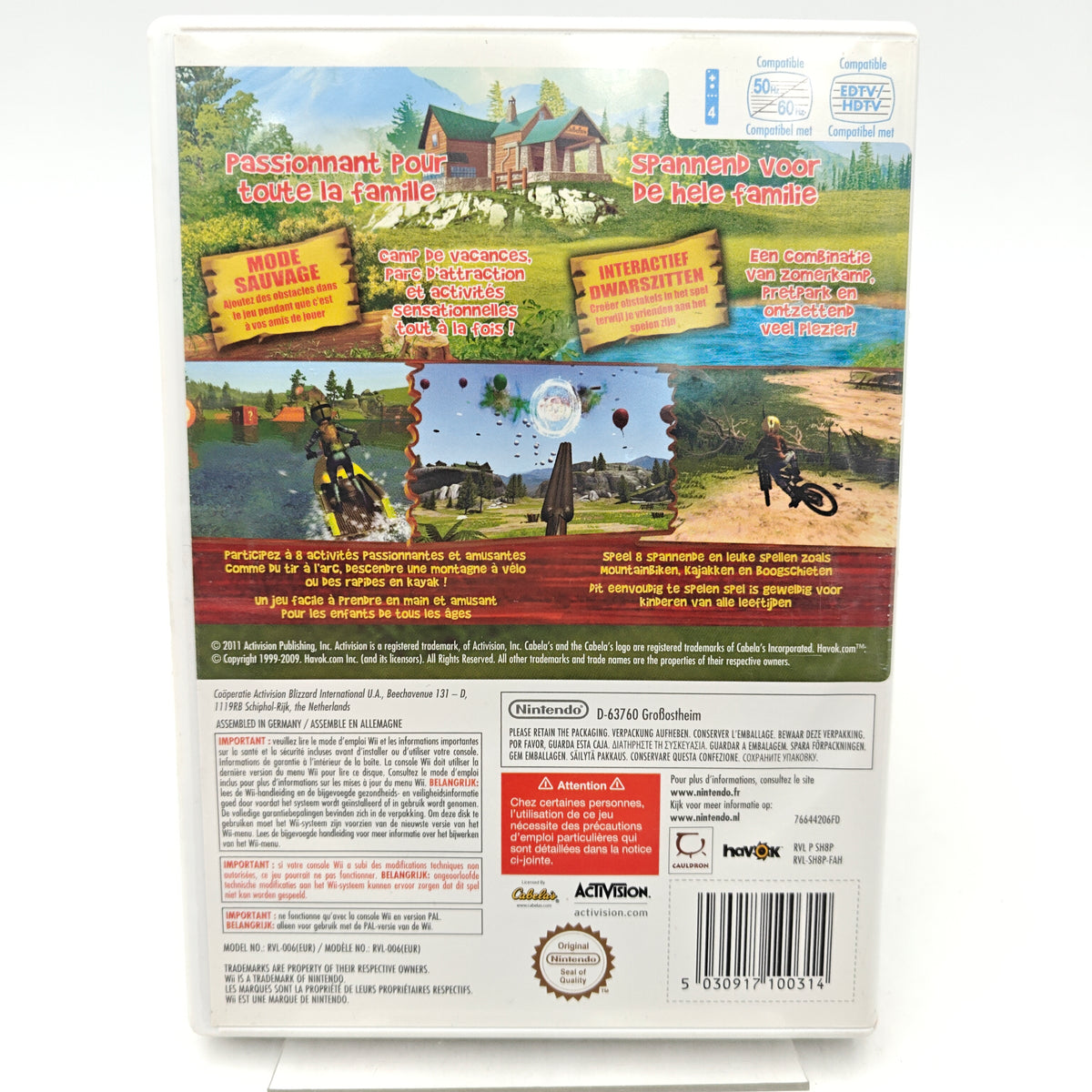 CABELLA'S ADVENTURE CAMP - NINTENDO WII