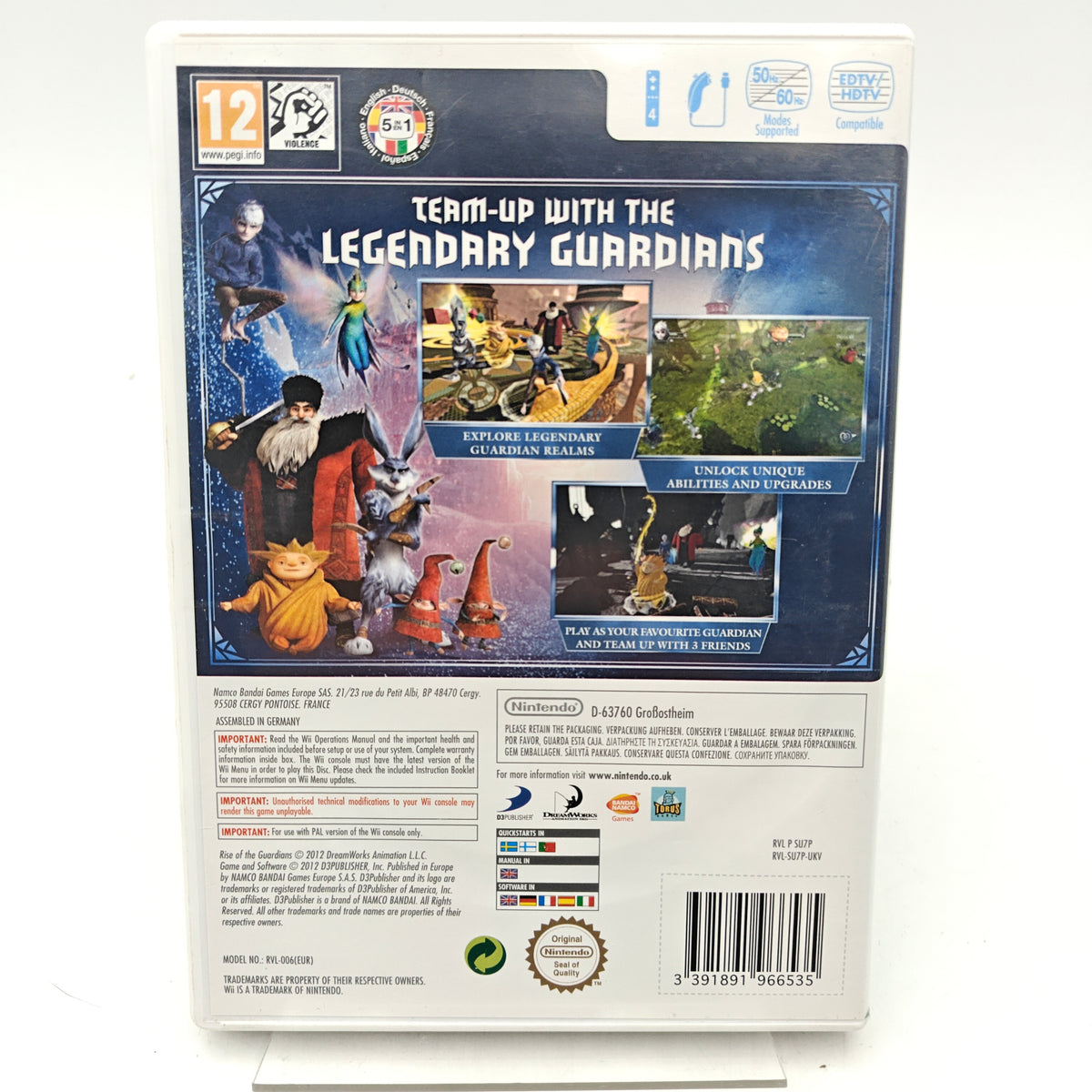 RISE OF THE GUARDIANS - NINTENDO WII