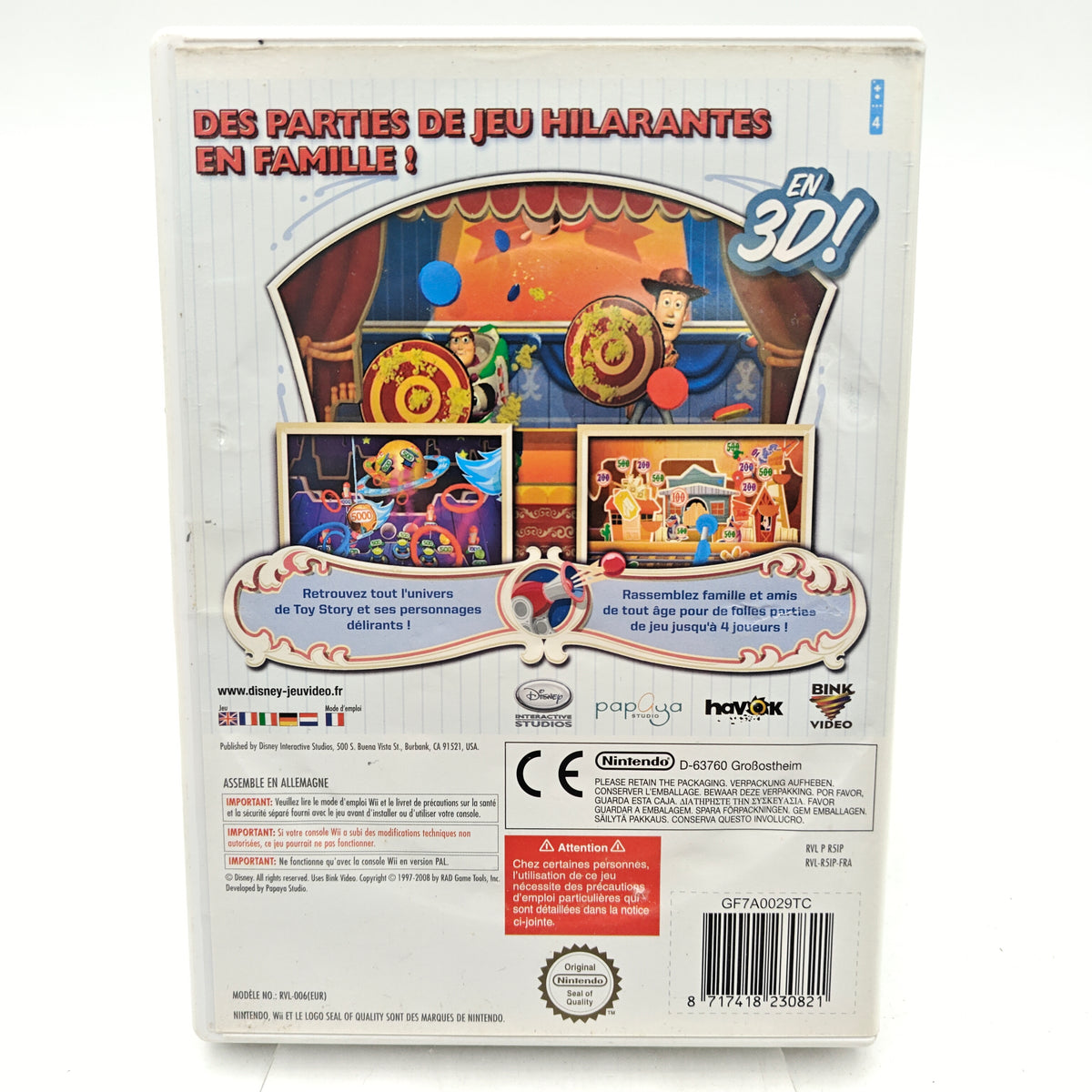 TOY STORY MANIA - NINTENDO WII