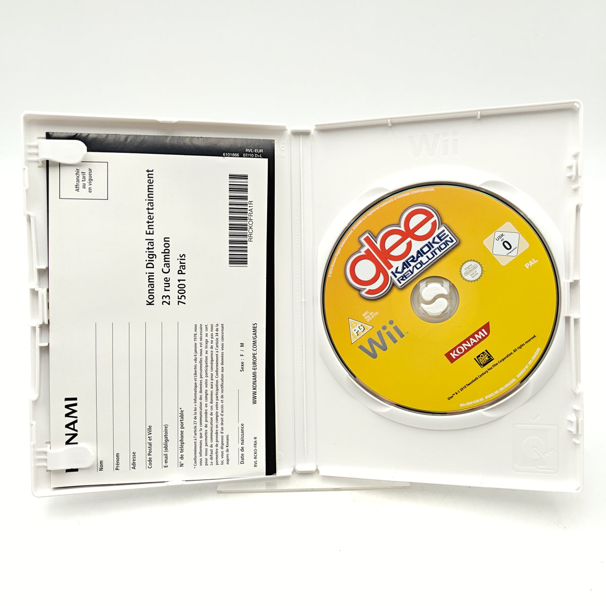 KARAOKE REVOLUTION GLEE - NINTENDO WII