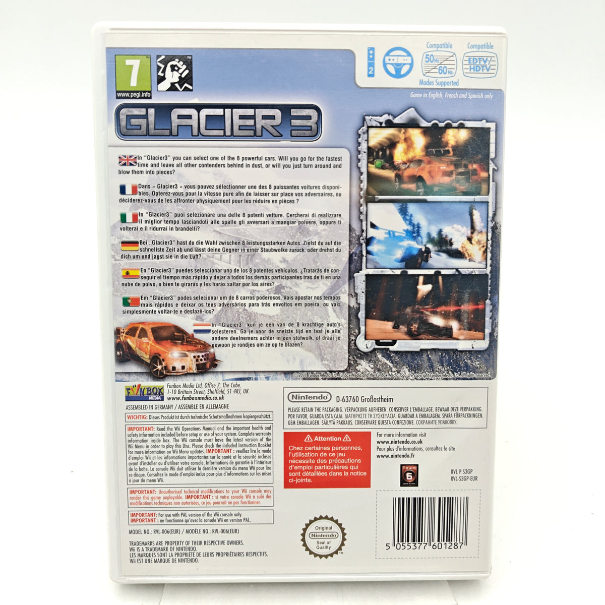 GLACIER 3 - NINTENDO WII