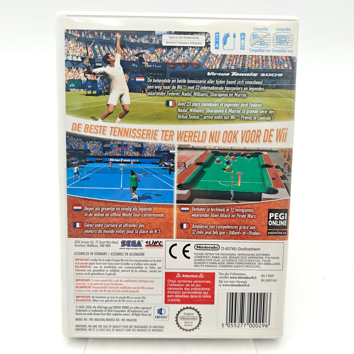 VIRTUA TENNIS 2009 - NINTENDO WII