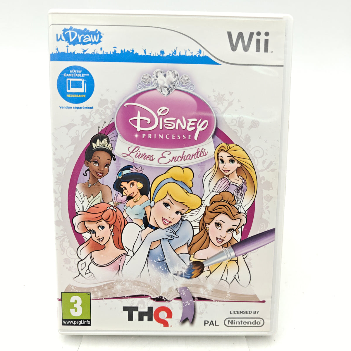 UDRAW DISNEY PRINCESSES ENCHANTÉES - NINTENDO WII