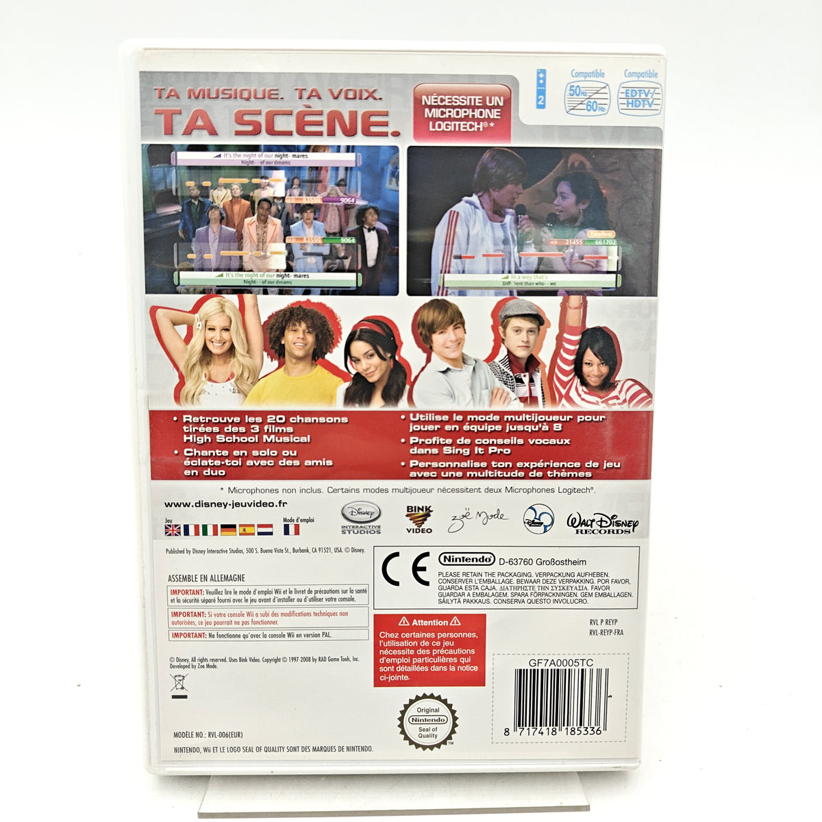 DISNEY SING IT: HIGH SCHOOL MUSICAL 3 - NINTENDO WII