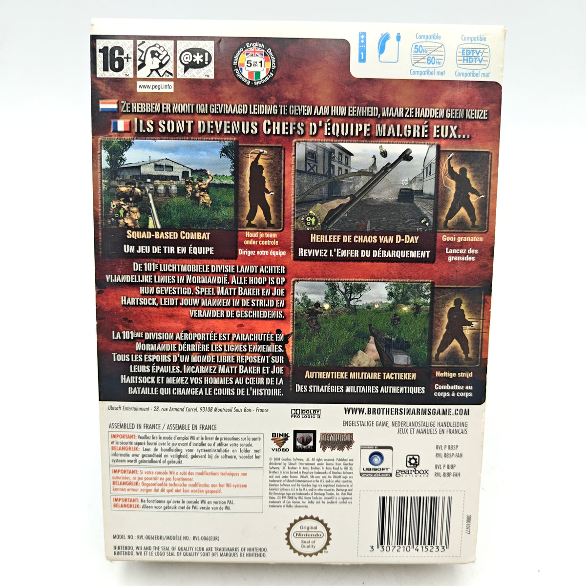 BROTHERS IN ARMS: DOUBLE TIME - NINTENDO WII