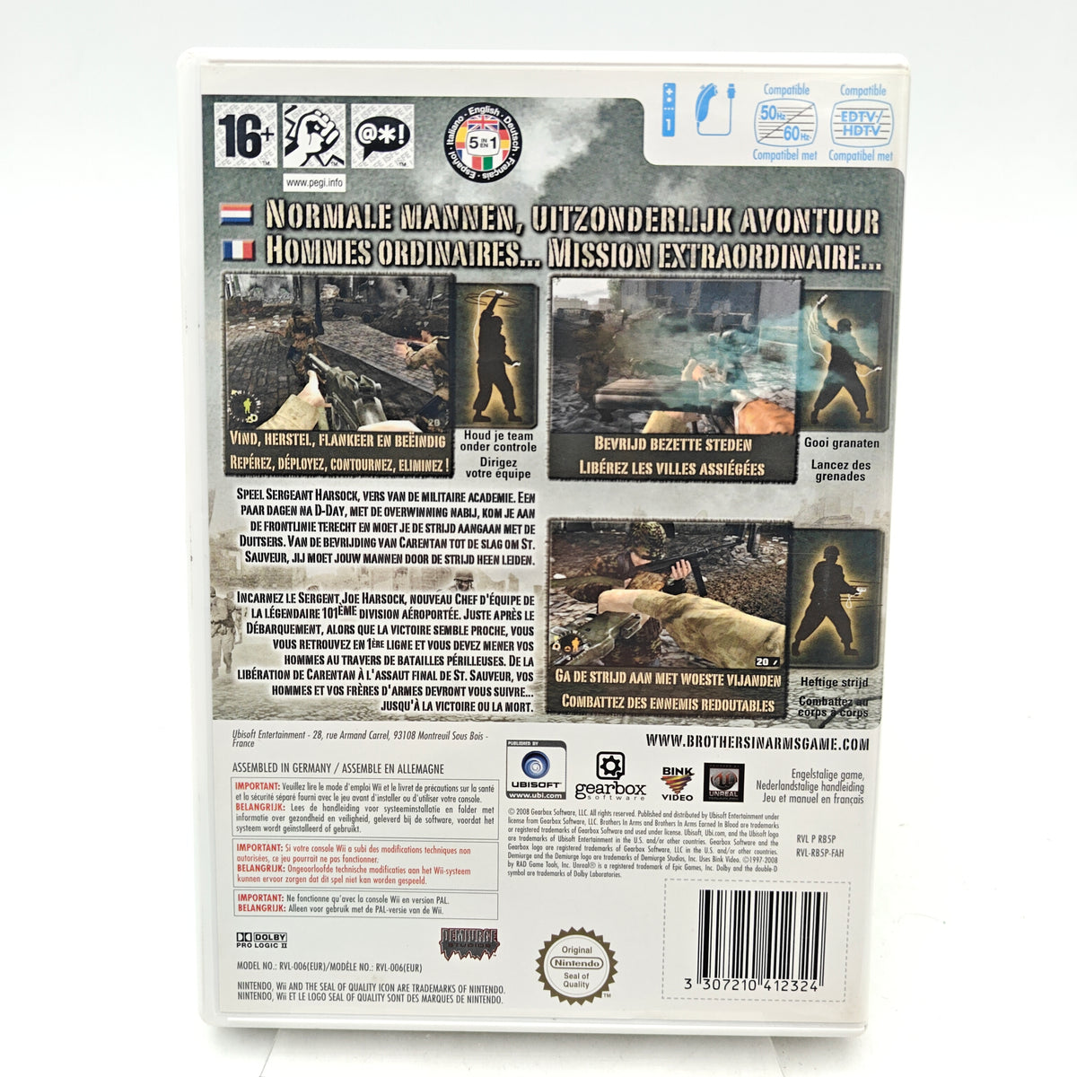 BROTHERS IN ARMS: DOUBLE TIME - NINTENDO WII