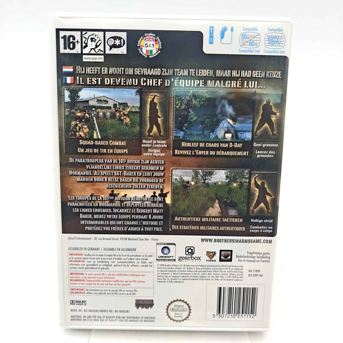 BROTHERS IN ARMS: DOUBLE TIME - NINTENDO WII