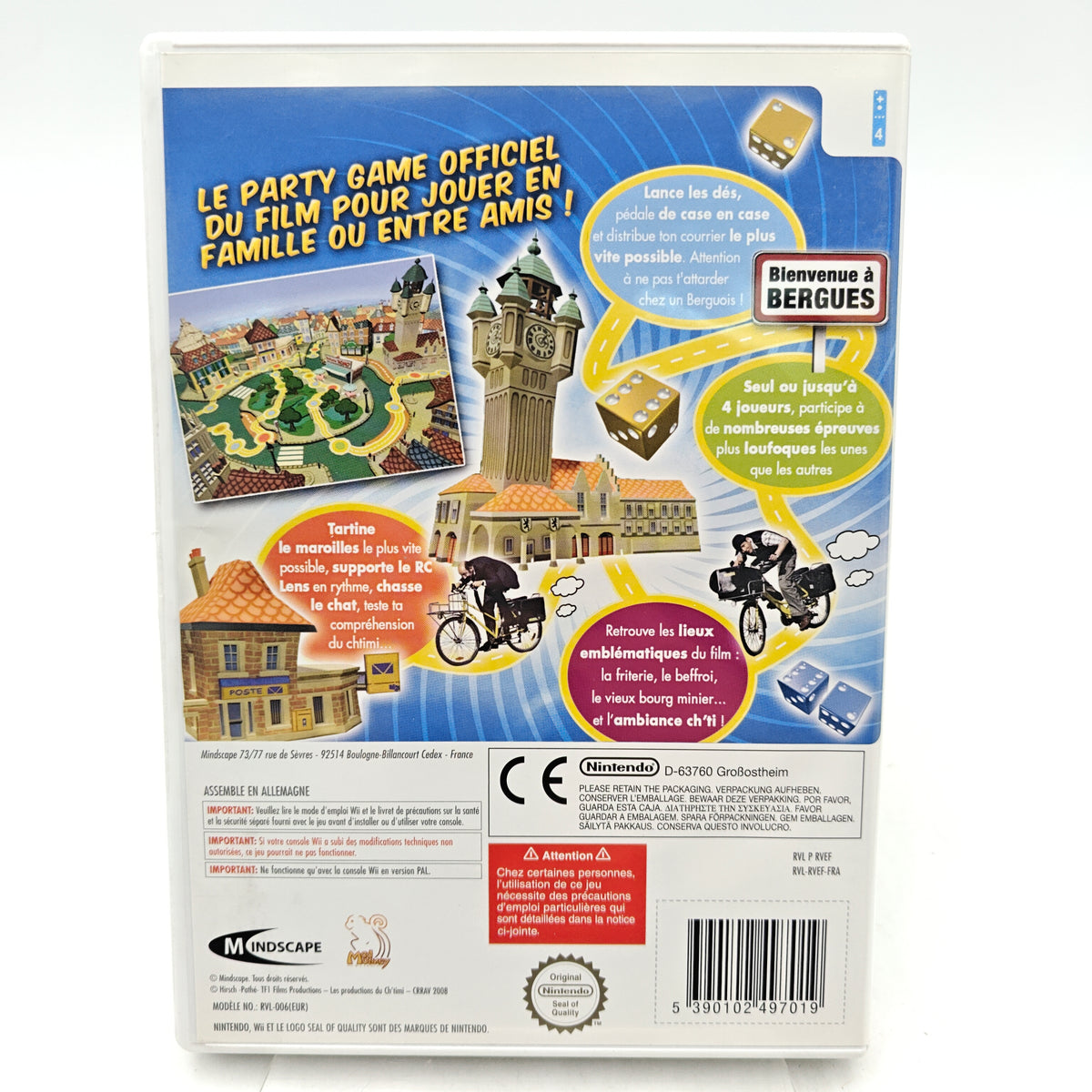 BIENVENUE CHEZ LES CH'TIS - NINTENDO WII
