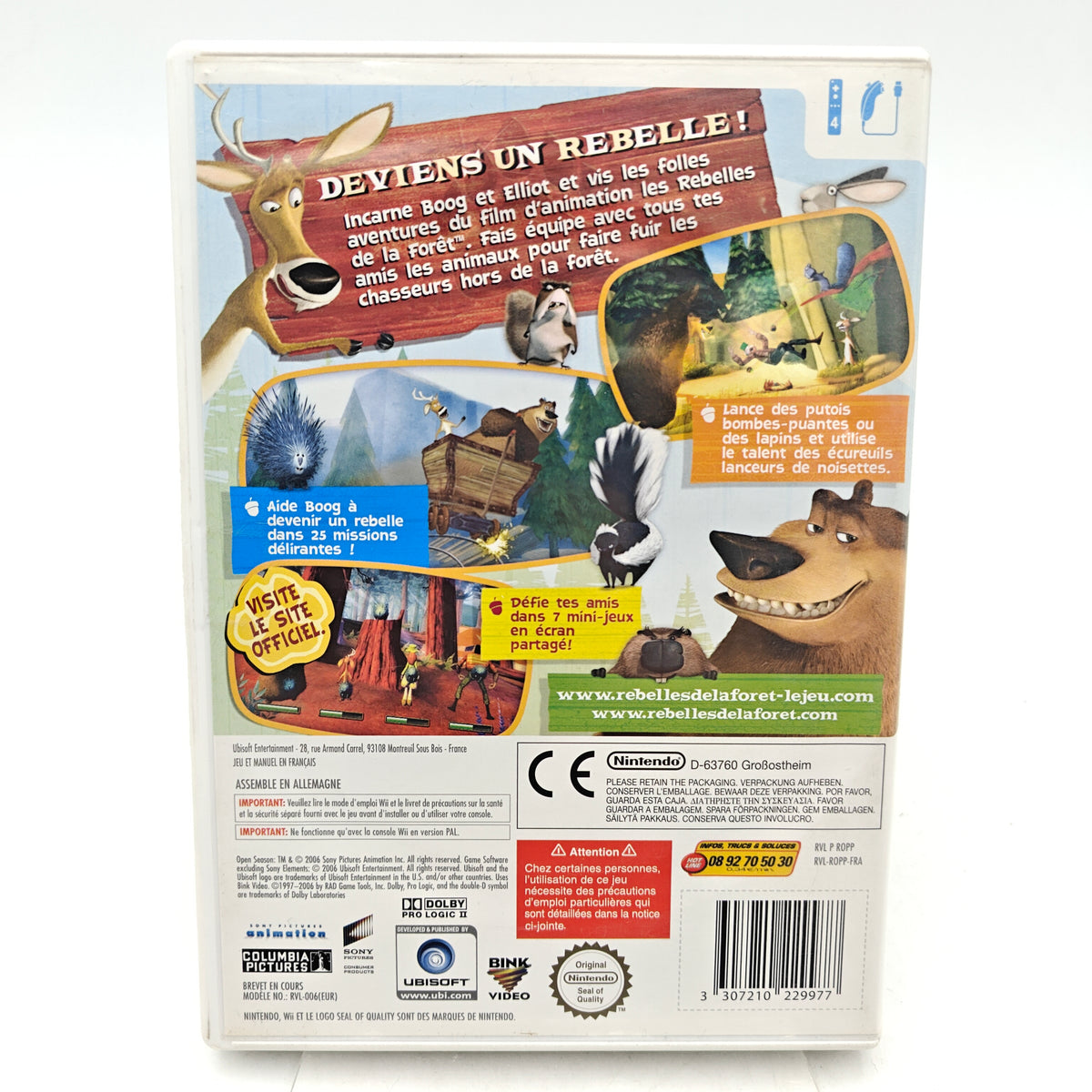 LES REBELLES DE LA FORÊT - NINTENDO WII