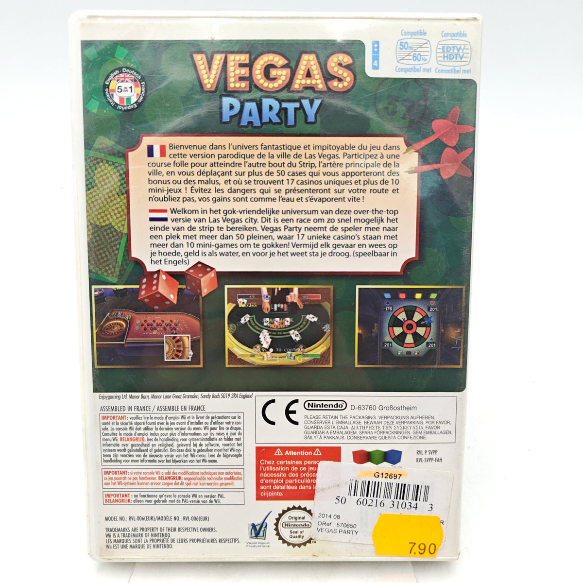 VEGAS PARTY - NINTENDO WII