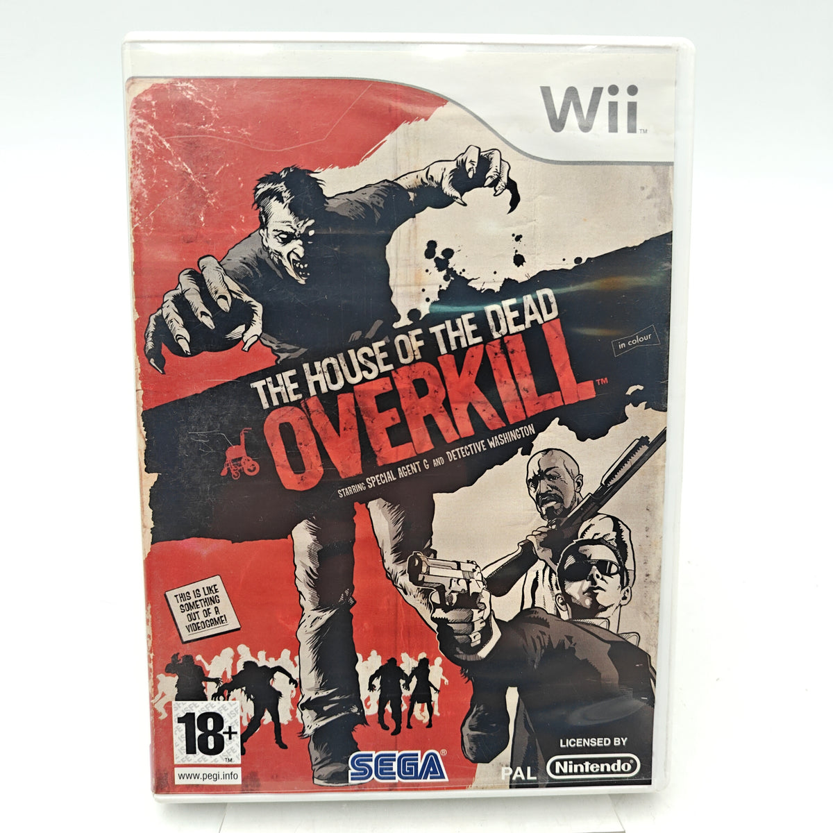 THE HOUSSE OF THE DEAD OVERKILL - NINTENDO WII