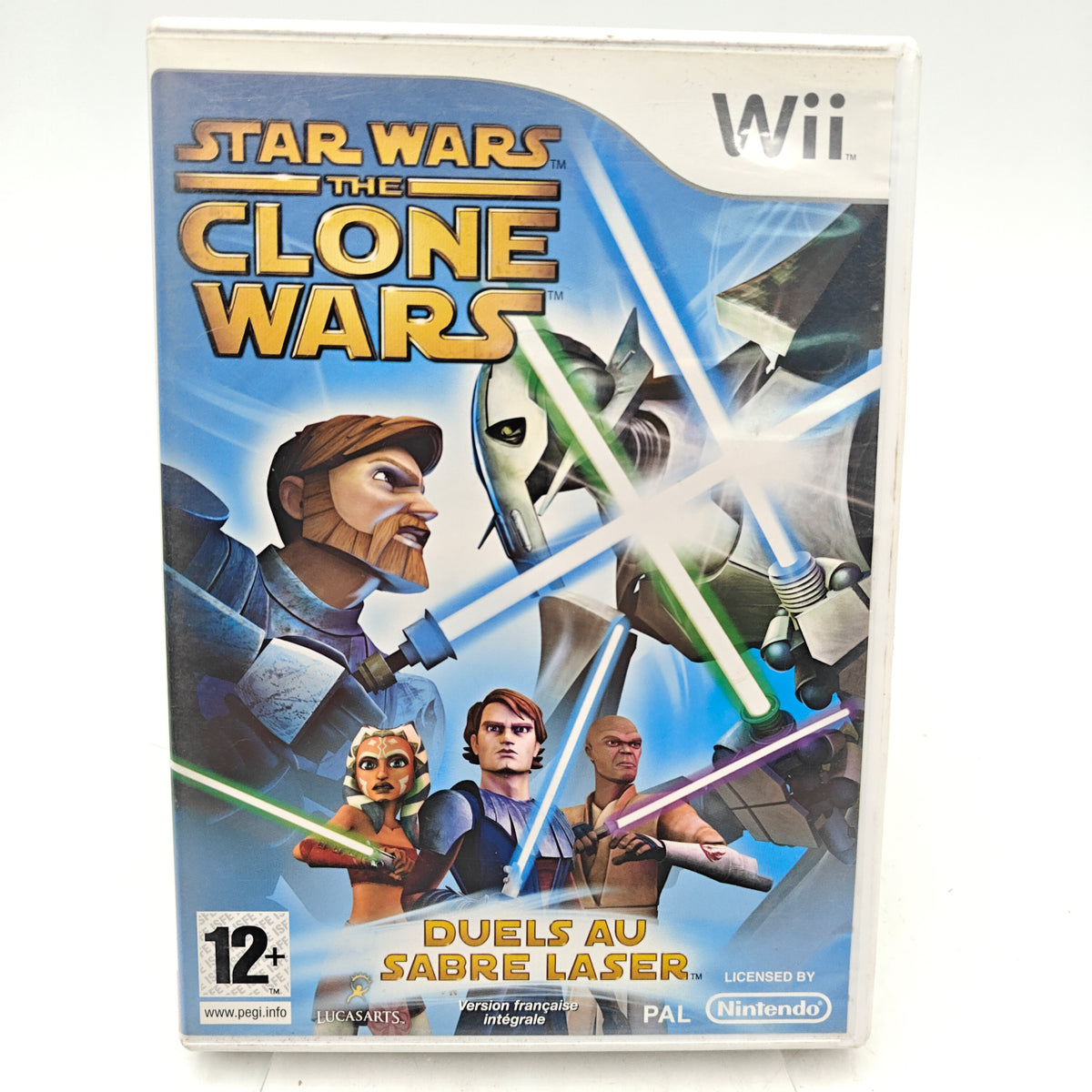 STAR WARS: THE CLONE WARS – DUELS AU SABRE LASER - NINTENDO WII