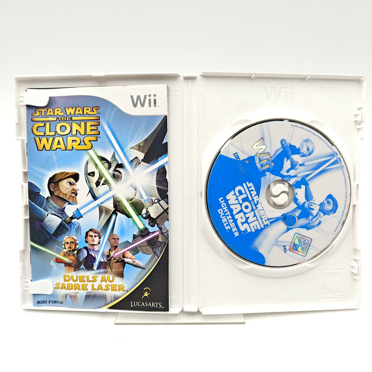 STAR WARS: THE CLONE WARS – DUELS AU SABRE LASER - NINTENDO WII
