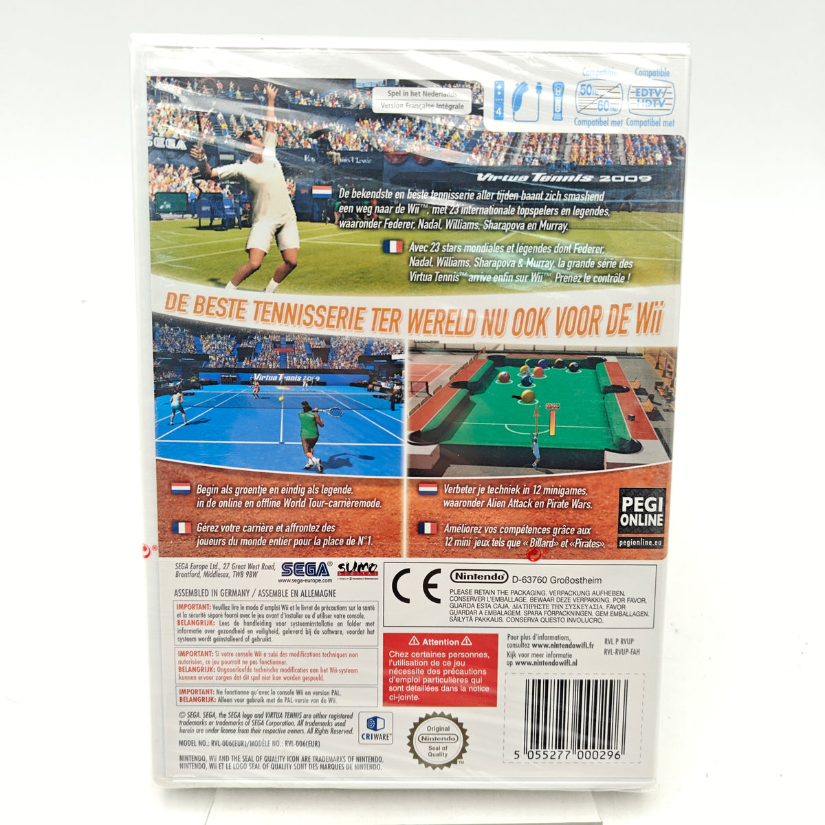 VIRTUA TENNIS 2009 (NEUF) - NINTENDO WII