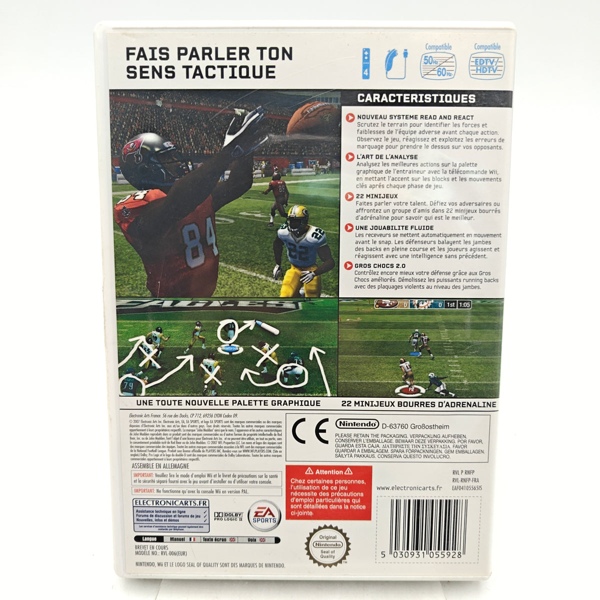 MADDEN NFL 08 - NINTENDO WII
