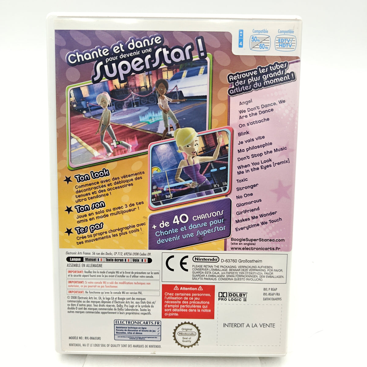 BOOGIE SUPERSTAR - NINTENDO WII