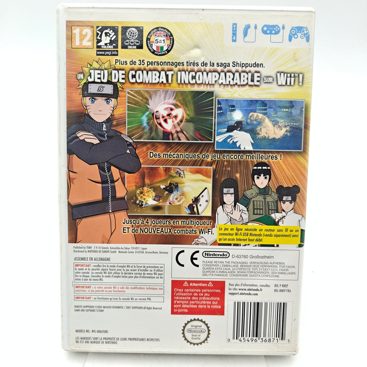 NARUTO SHIPPUDEN: CLASH OF NINJA REVOLUTION III - NINTENDO WII