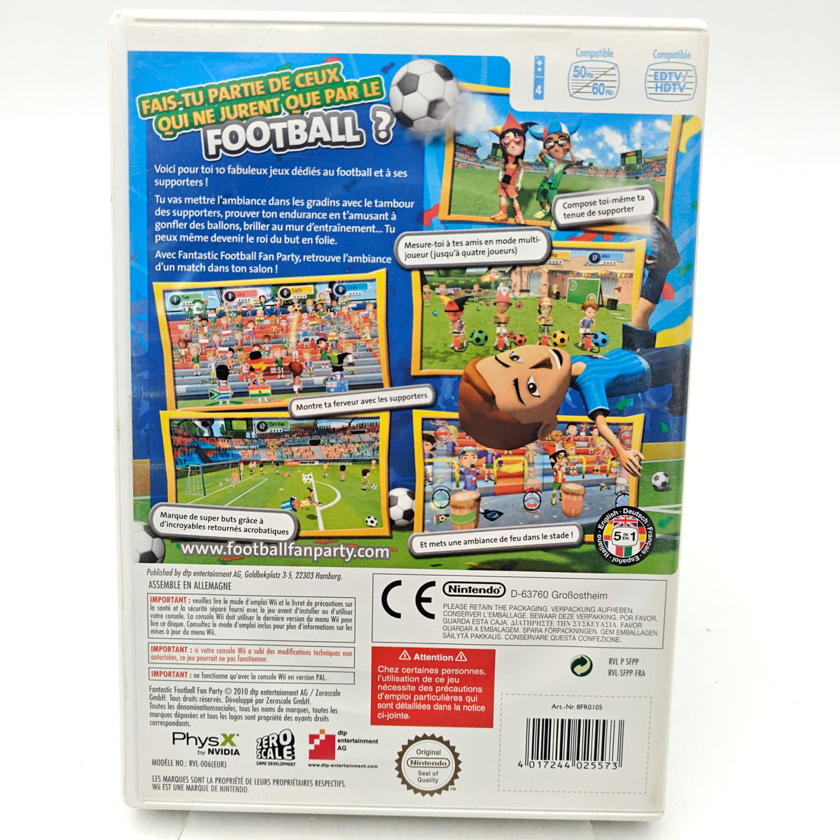 FOOTBALL FAN PARTY - NINTENDO WII