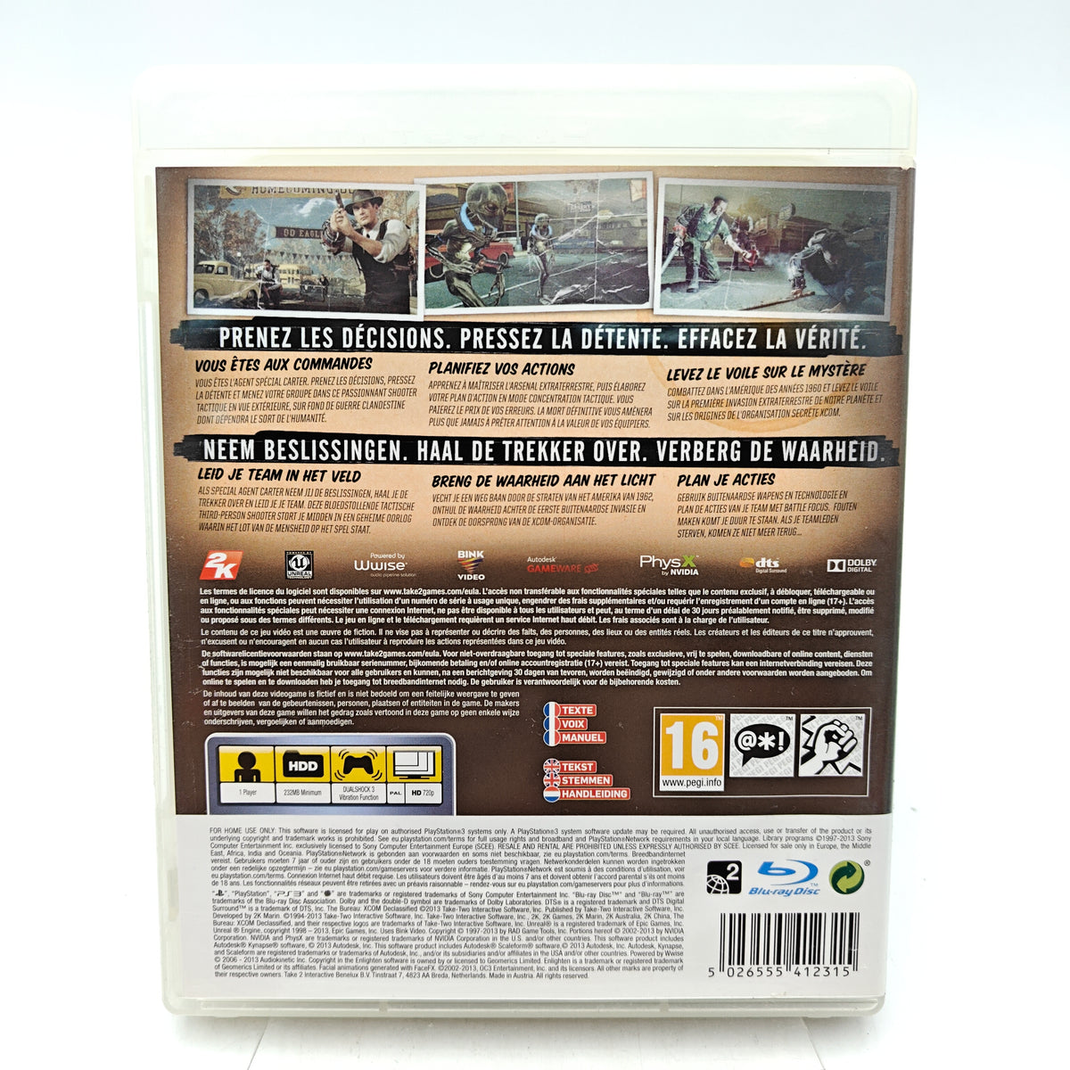 THE BUREAU: XCOM DECLASSIFIED - PLAYSTATION 3