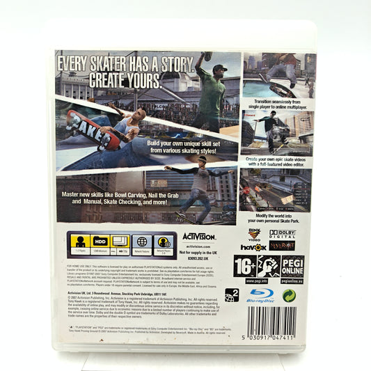 TONY HAWK'S PROVING GROUND - PLAYSTATION 3