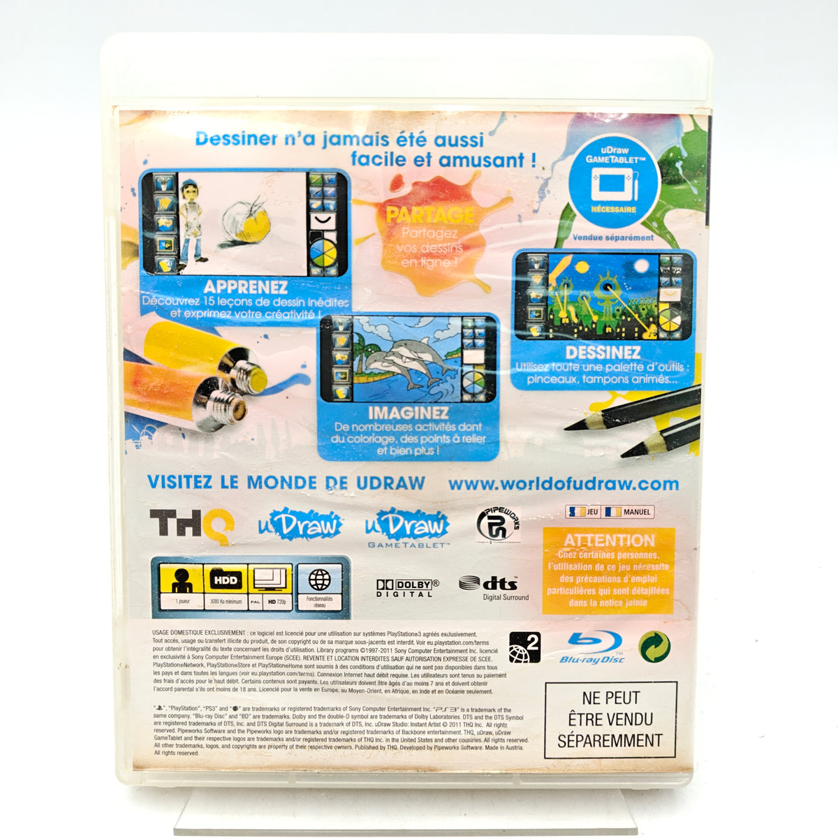 UDRAW STUDIO - PLAYSTATION 3