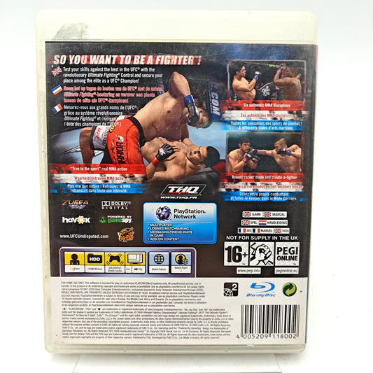UFC 2009 UNDISPUTED - PLAYSTATION 3