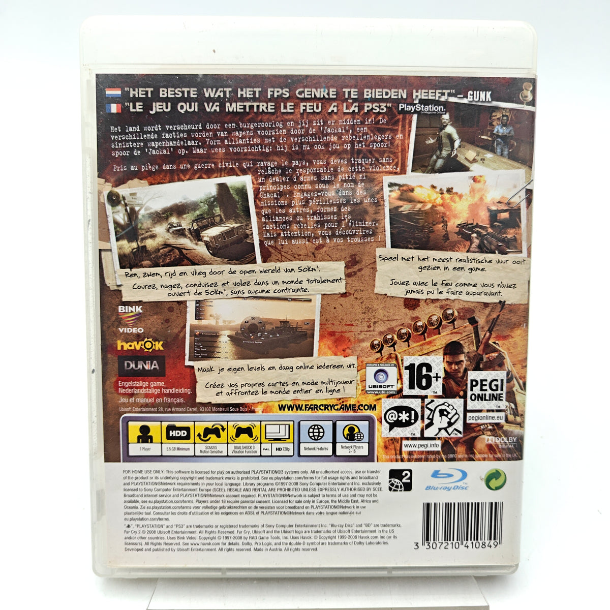 FAR CRY 2 - PLAYSTATION 3