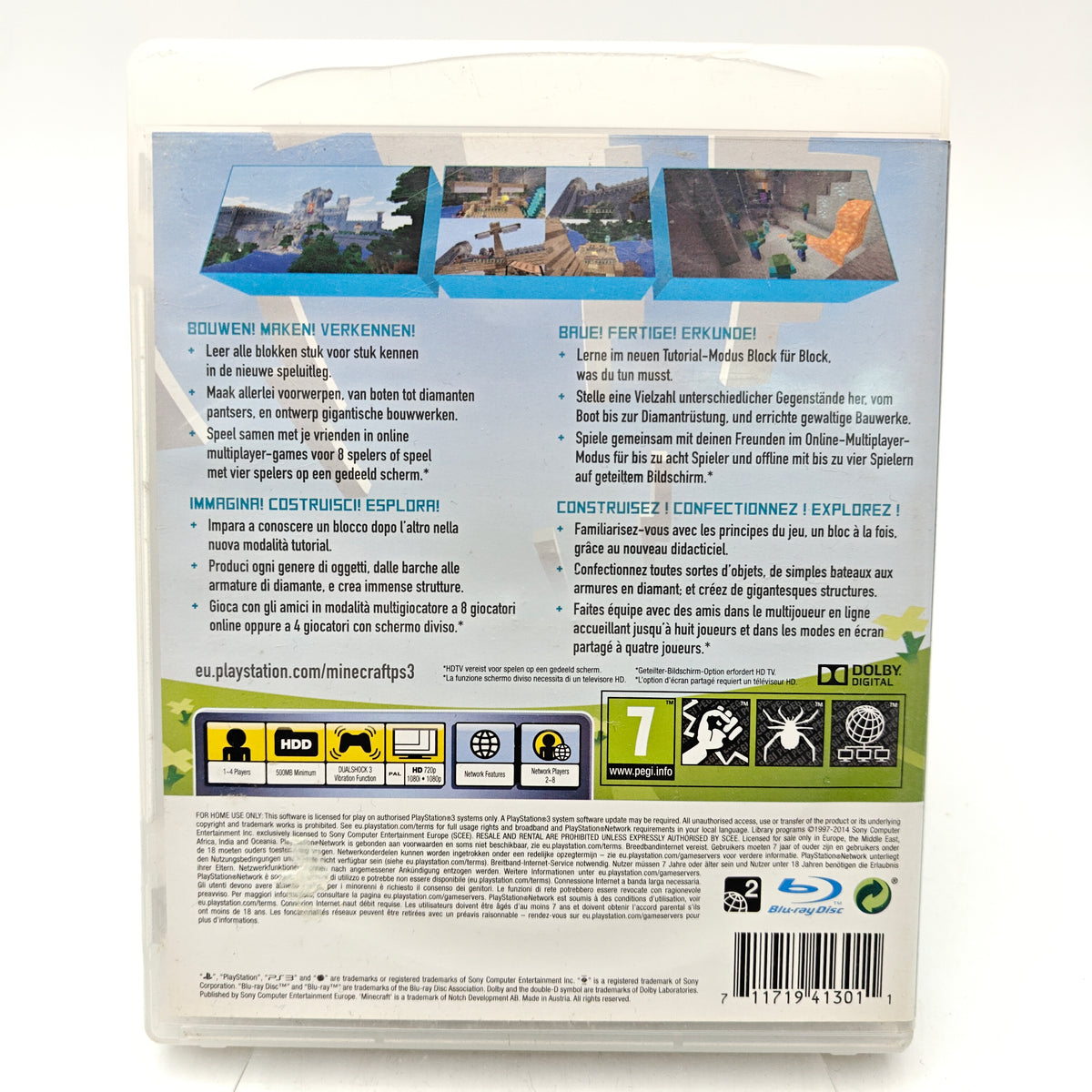 MINECRAFT: PLAYSTATION 3 EDITION - PLAYSTATION 3