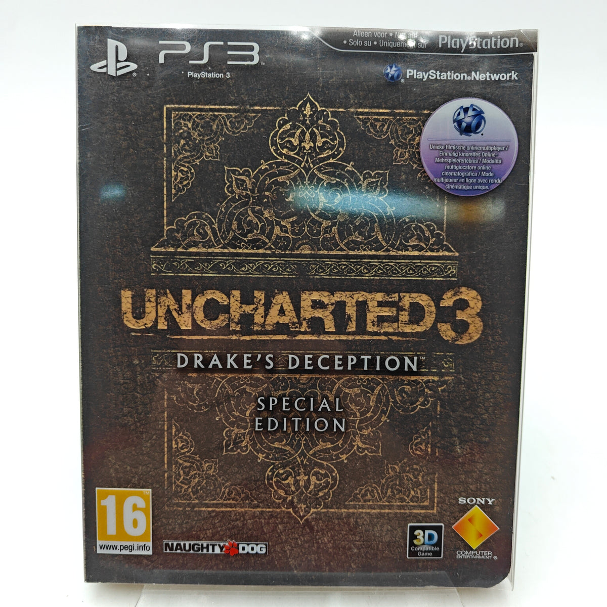UNCHARTED 3: DRAKE'S DECEPTION STEELBOOK - PLAYSTATION 3