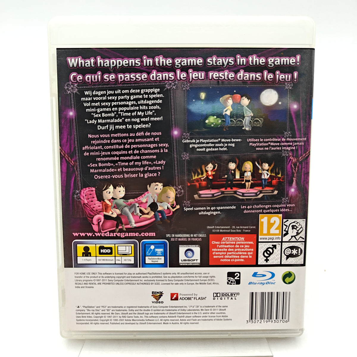 WE DARE - PLAYSTATION 3