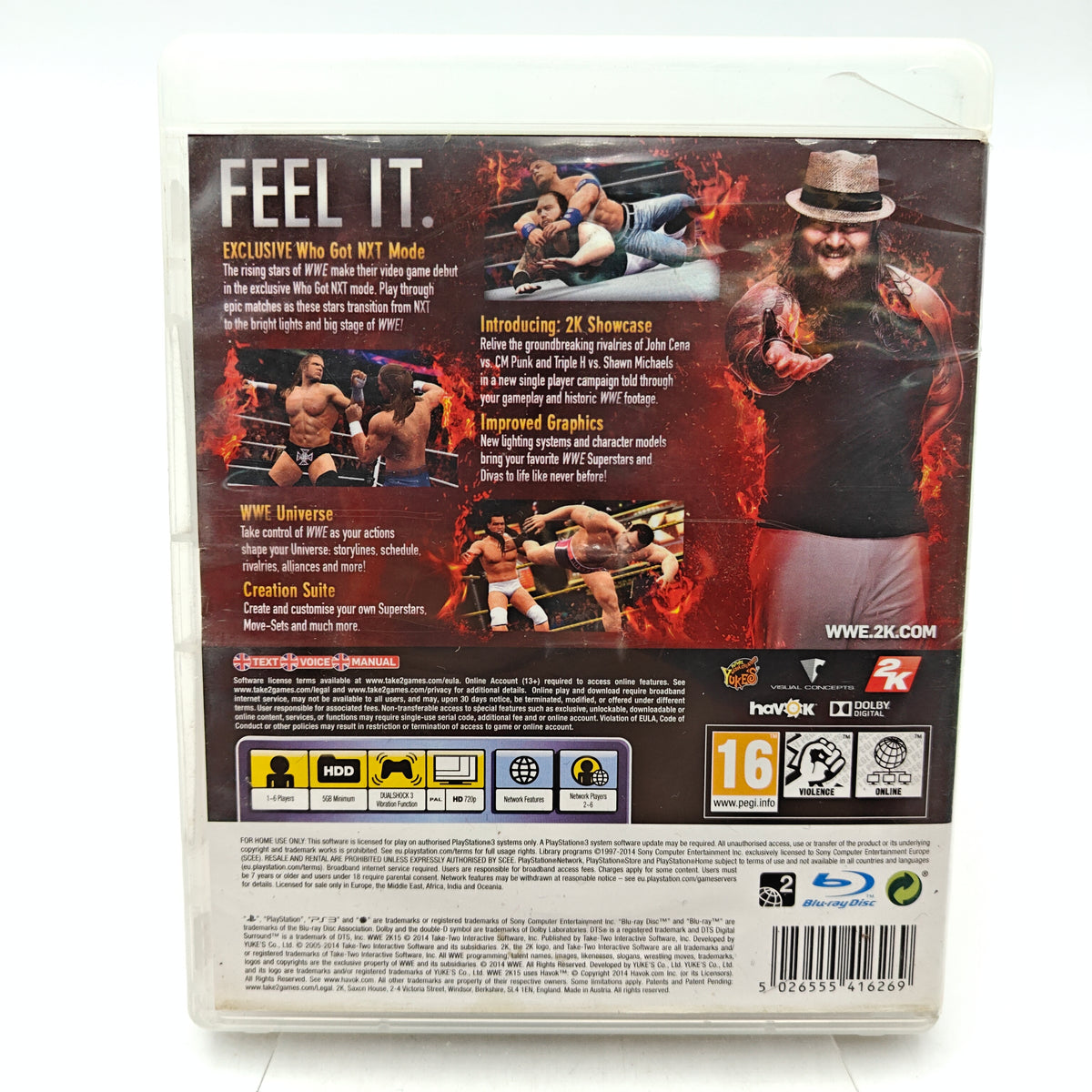 WWE 2K15 - PLAYSTATION 3