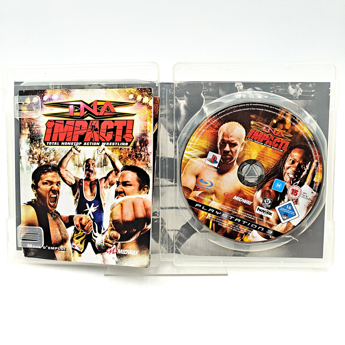 TNA IMPACT!: TOTAL NONSTOP ACTION WRESTLING - PLAYSTATION 3