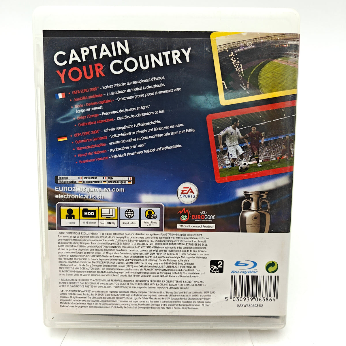 UEFA EURO 2008 - PLAYSTATION 3