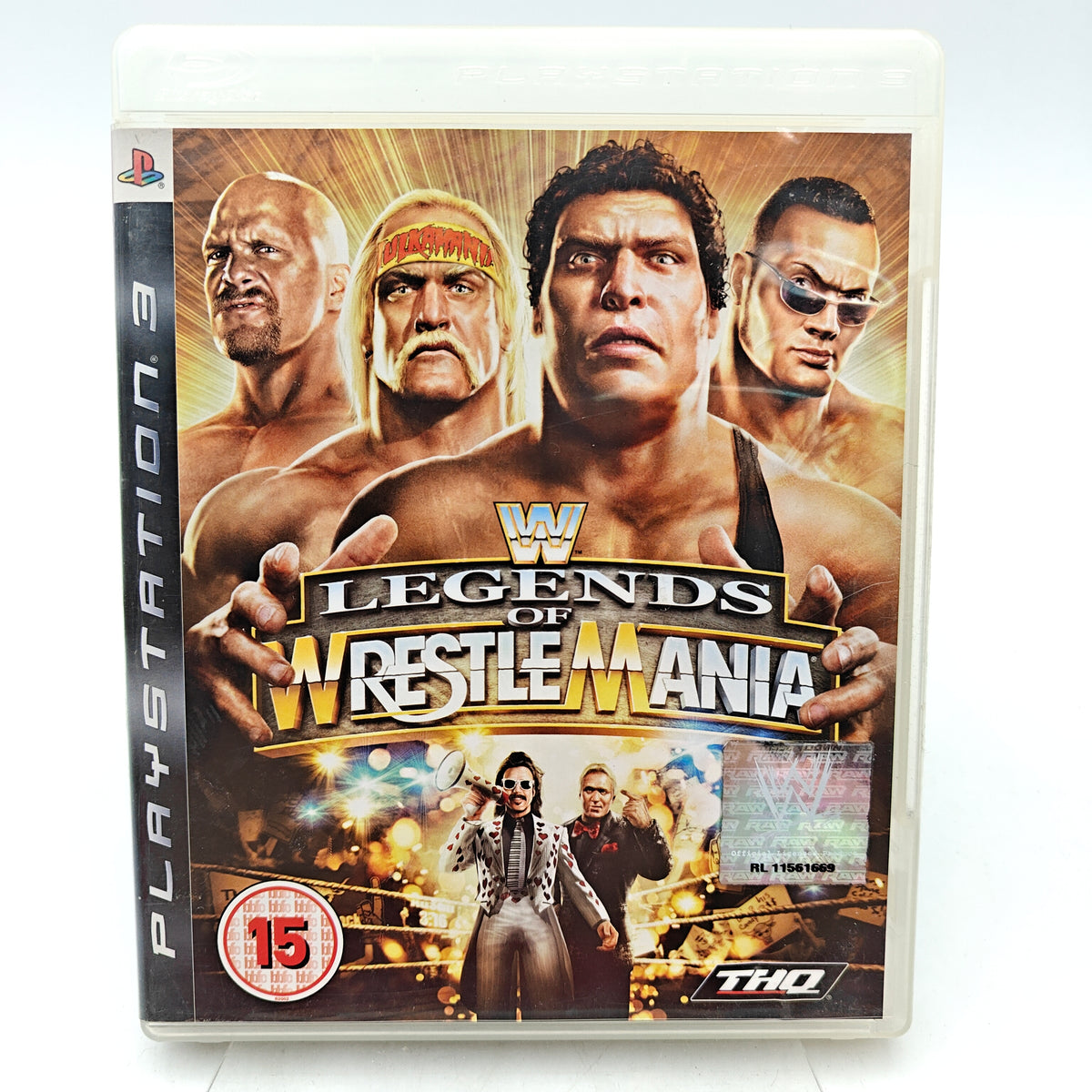 WWE LEGENDS OF WRESTLEMANIA - PLAYSTATION 3