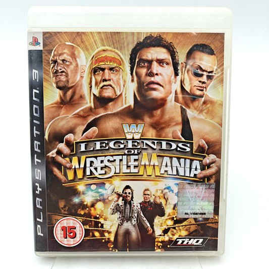 WWE LEGENDS OF WRESTLEMANIA - PLAYSTATION 3