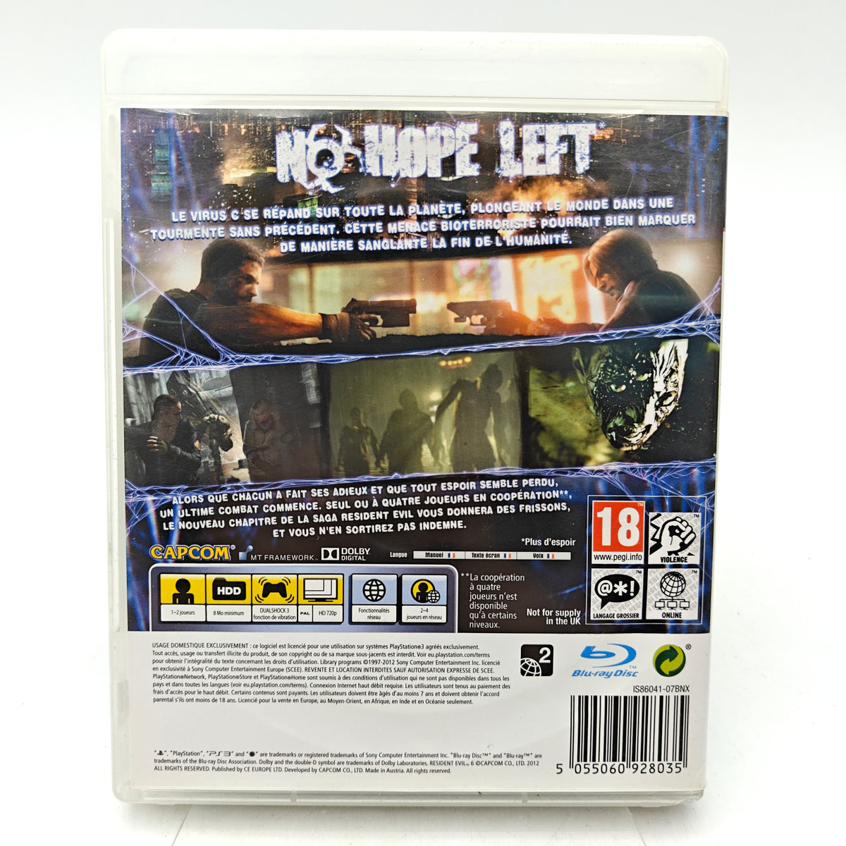 RESIDENT EVIL 6 - PLAYSTATION 3