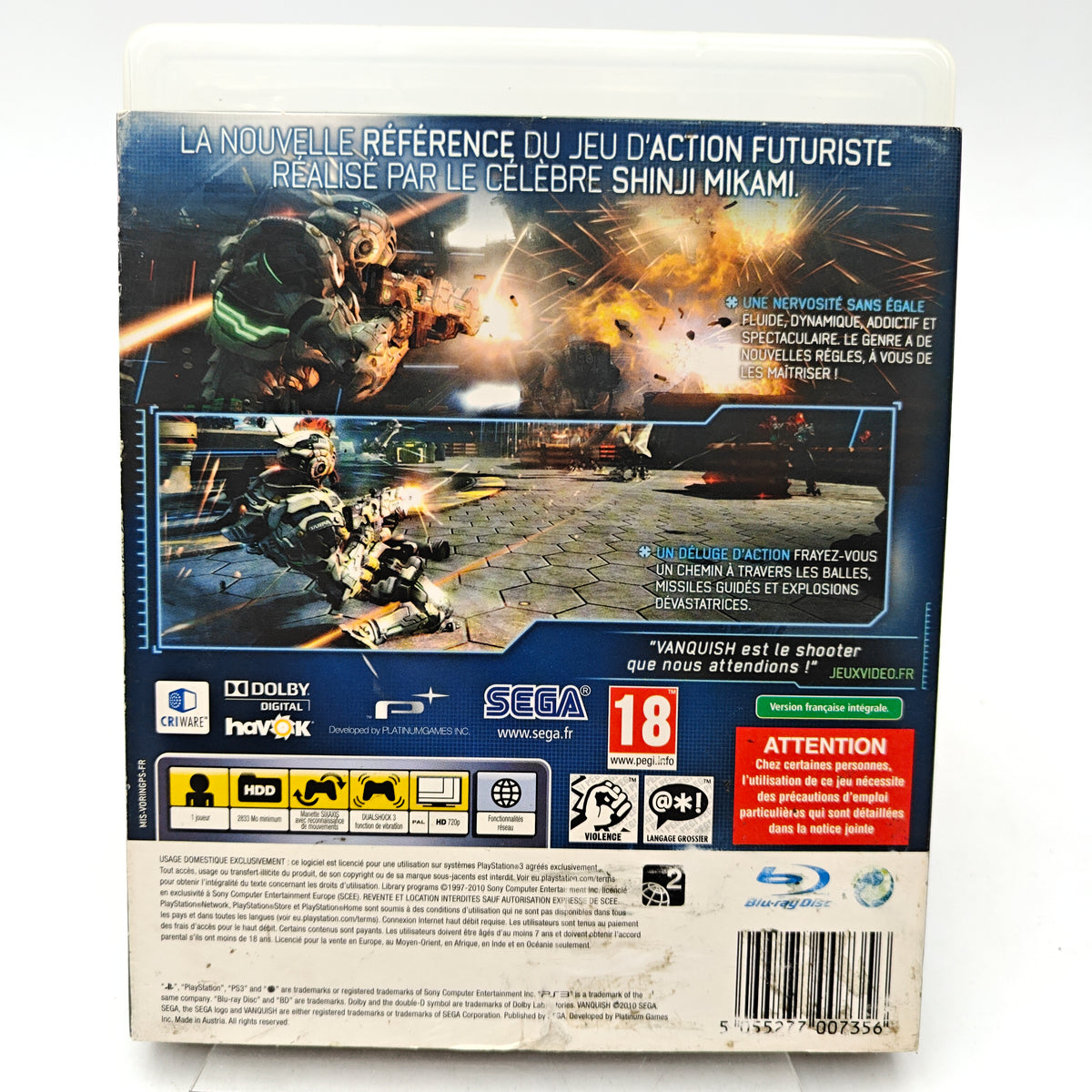 VANQUISH - PLAYSTATION 3
