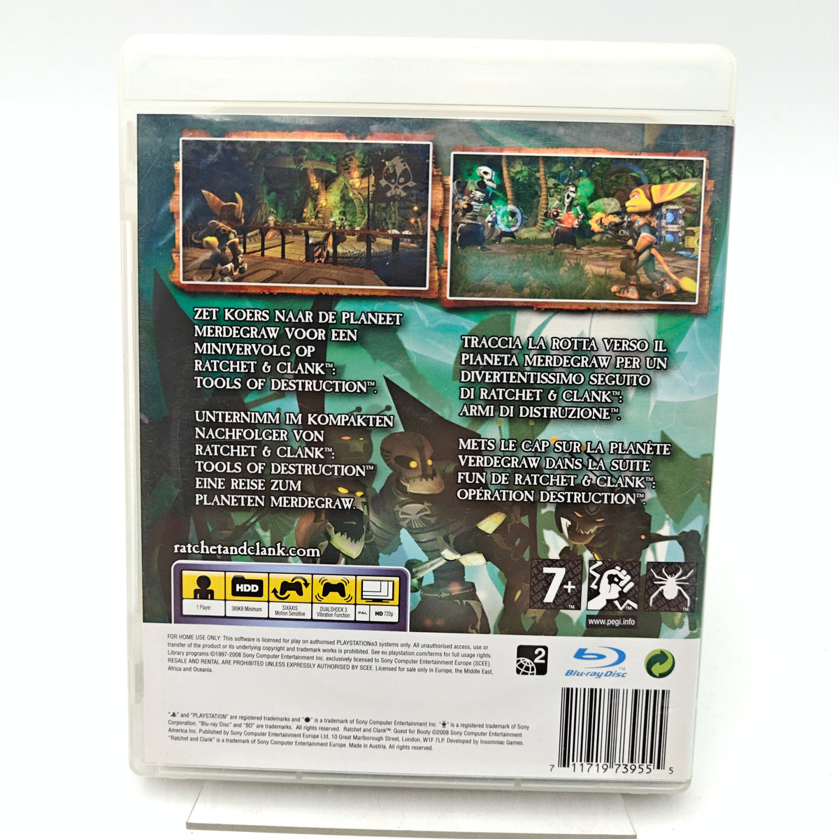 RATCHET & CLANK: QUEST FOR BOOTY - PLAYSTATION 3