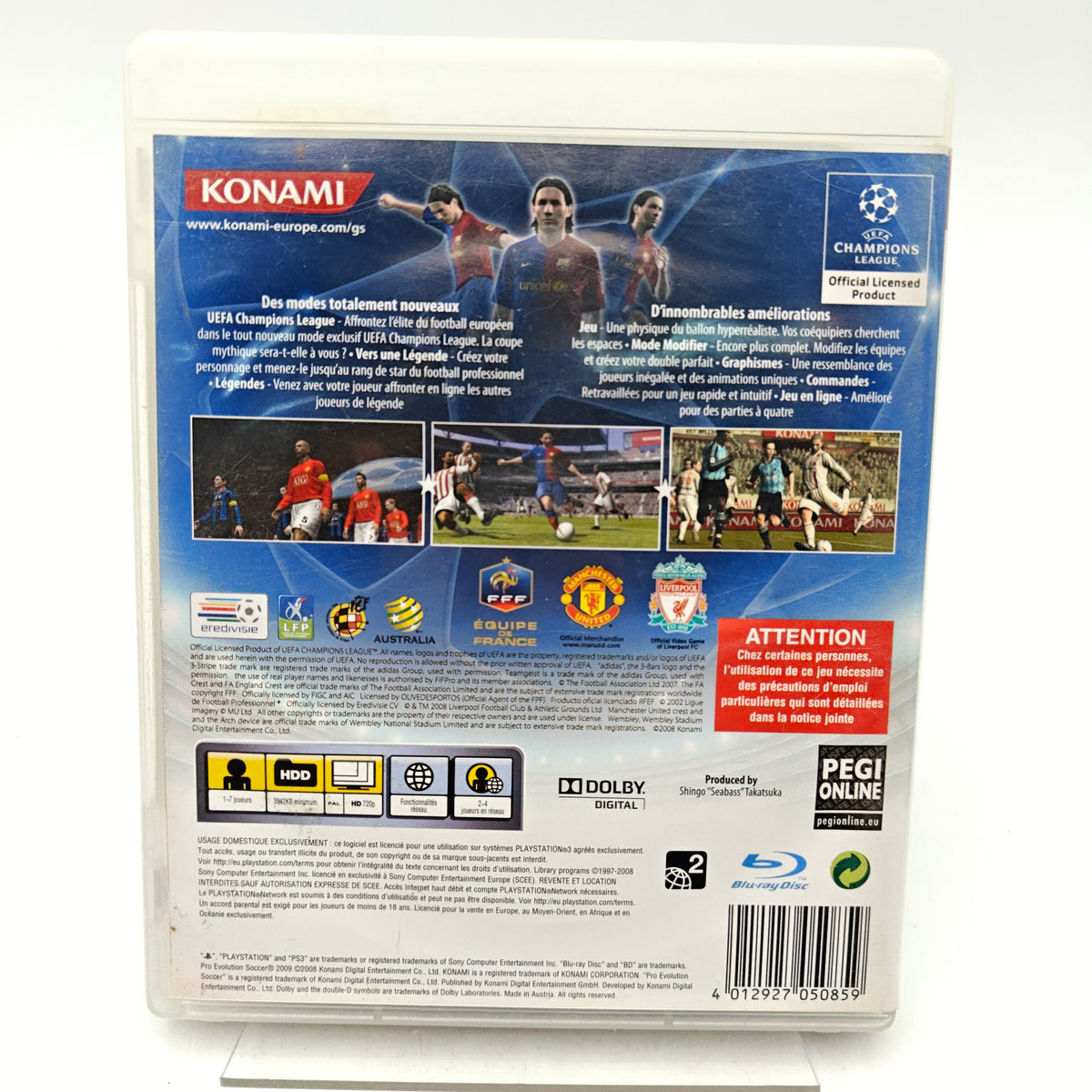 PES 2009 - PLAYSTATION 3