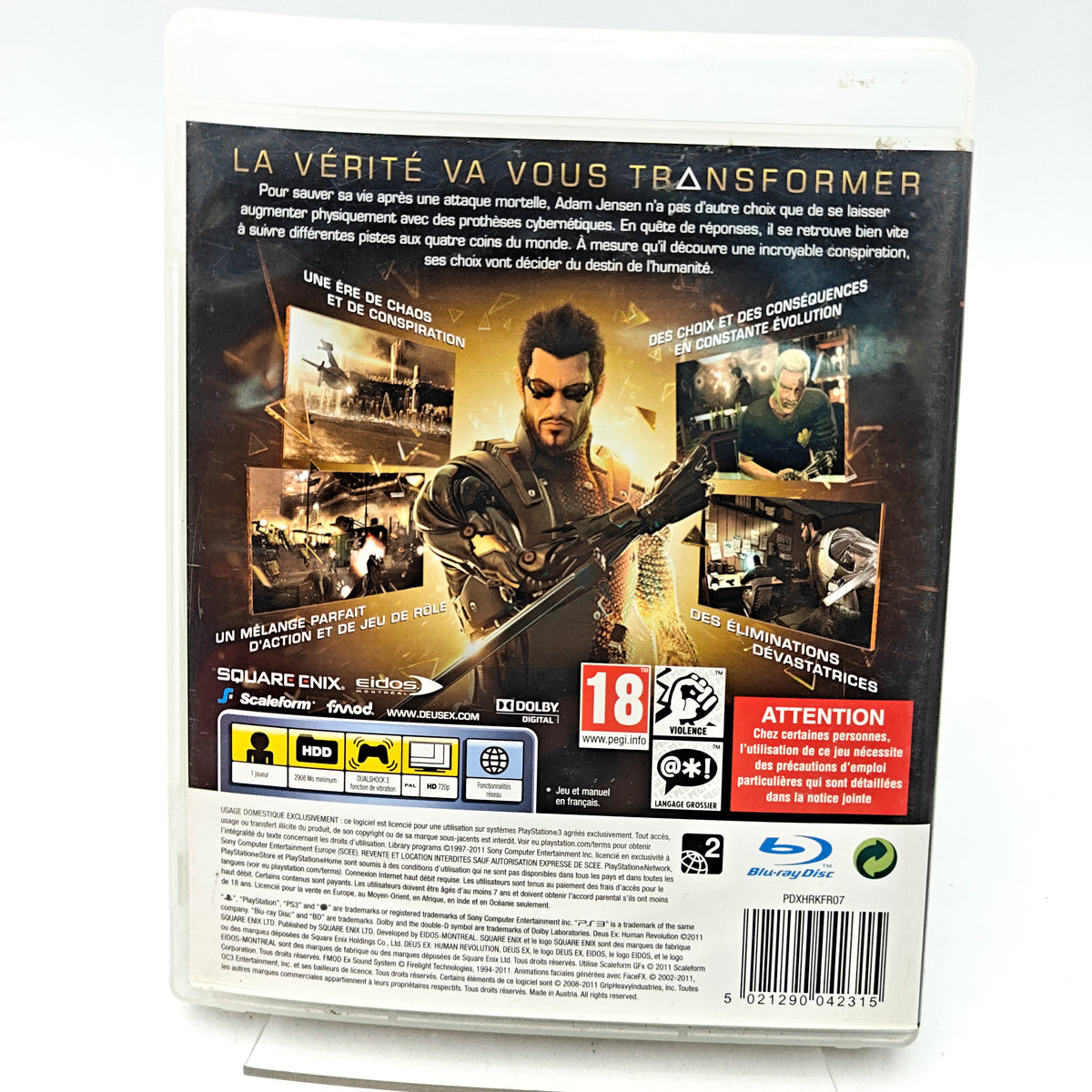 DEUS EX: HUMAN REVOLUTION - PLAYSTATION 3