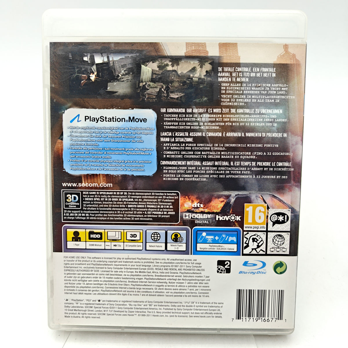 SOCOM: SPECIAL FORCES - PLAYSTATION 3