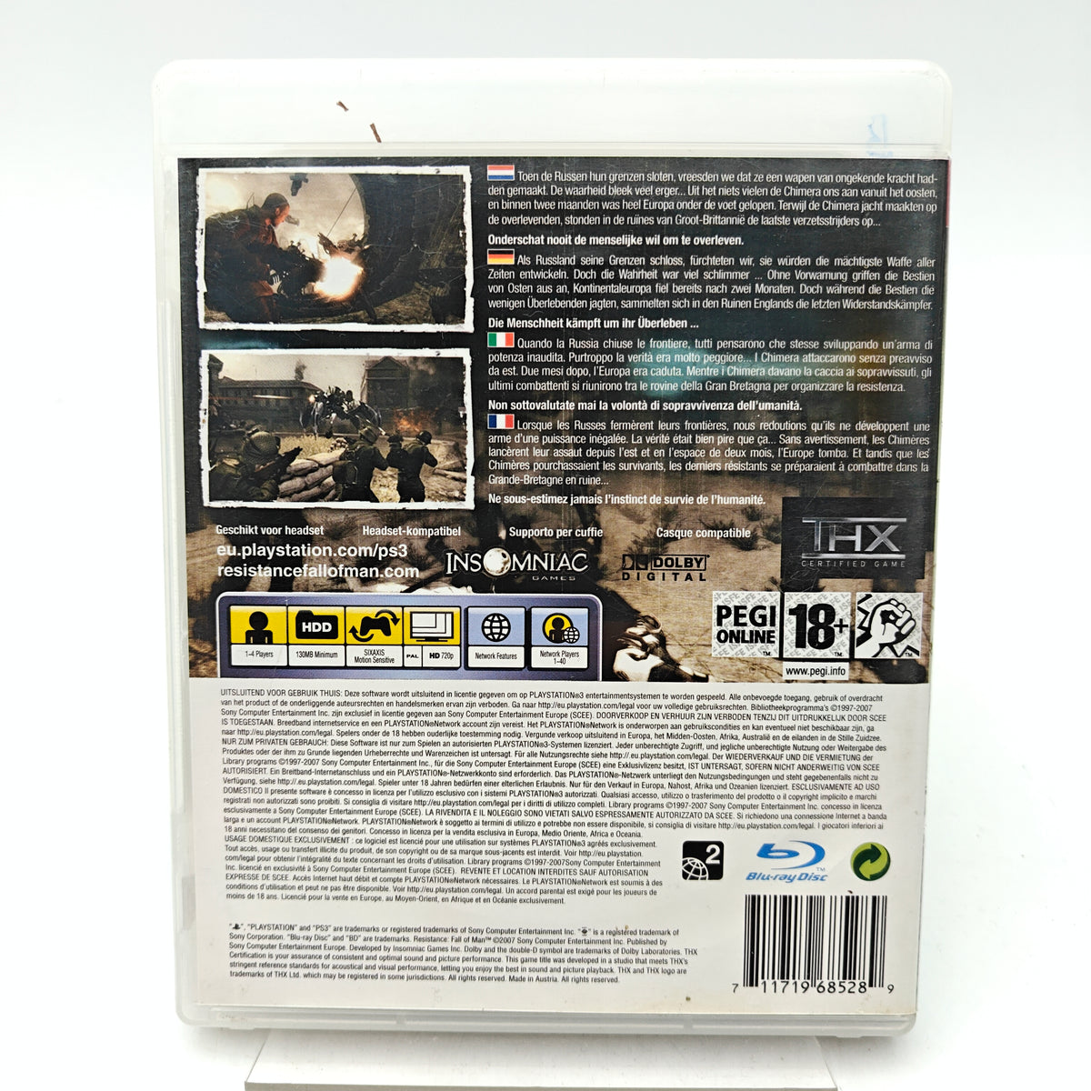 RESISTANCE: FALL OF MAN - PLAYSTATION 3